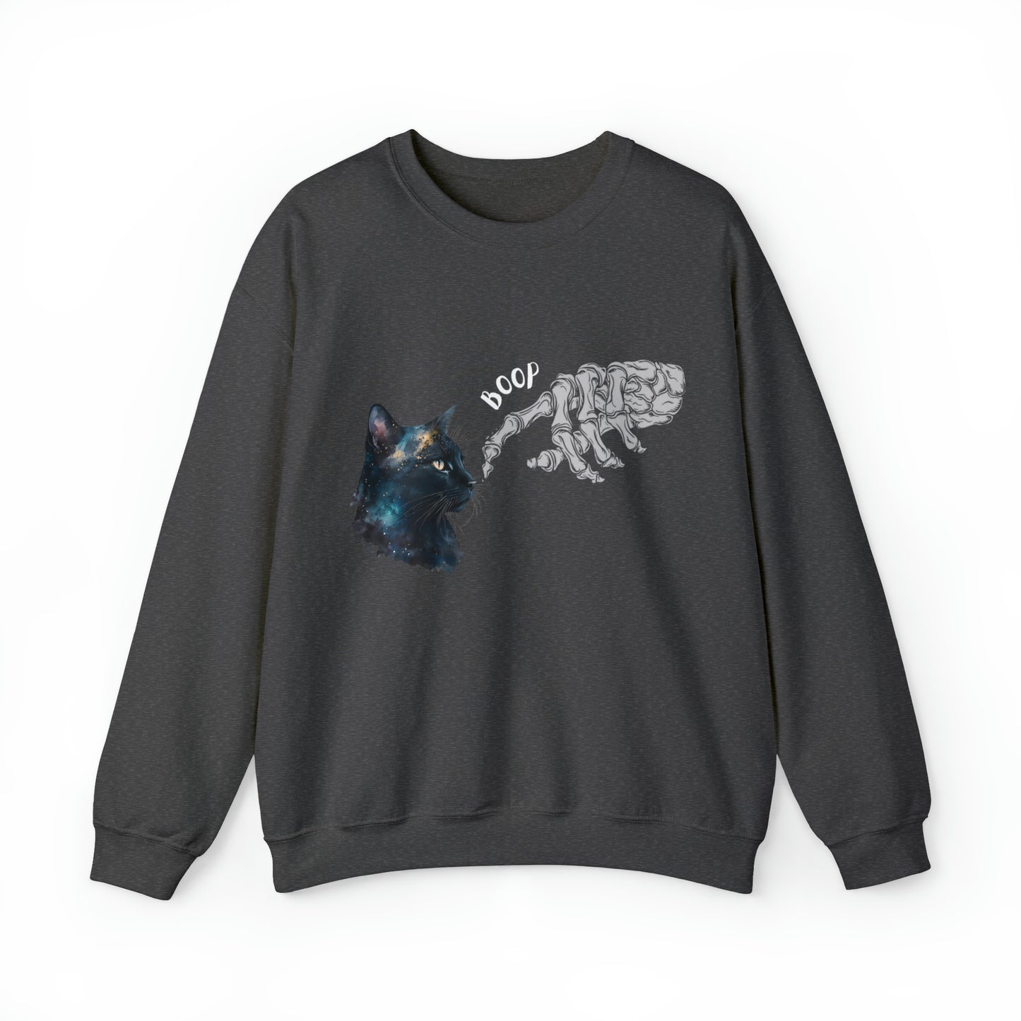 Boop The Cat Design 2  Halloween Sweatshirt