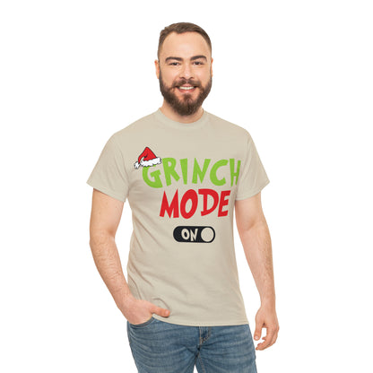 Grinch Mode On Christmas Short Sleeve Tee