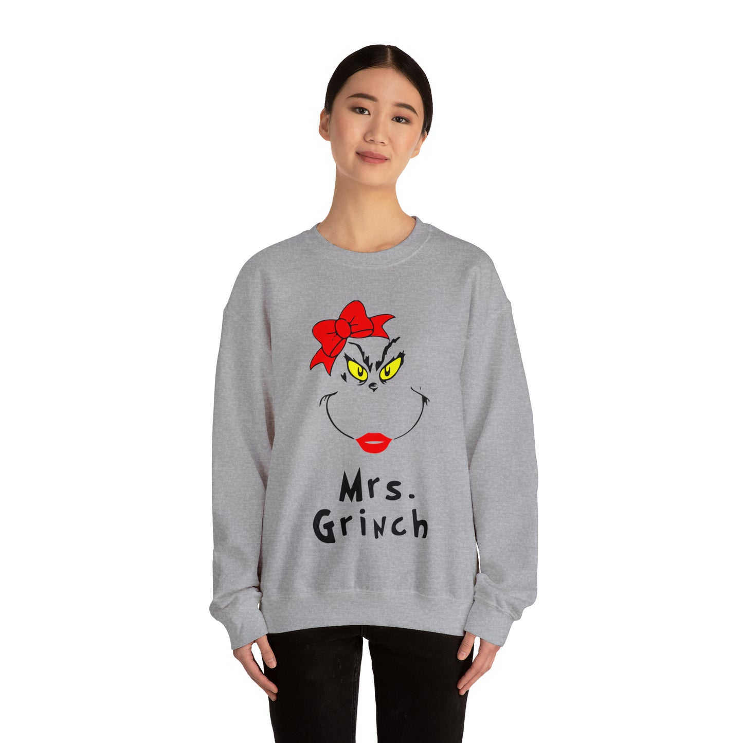 Mrs Grinch Christmas Sweatshirt