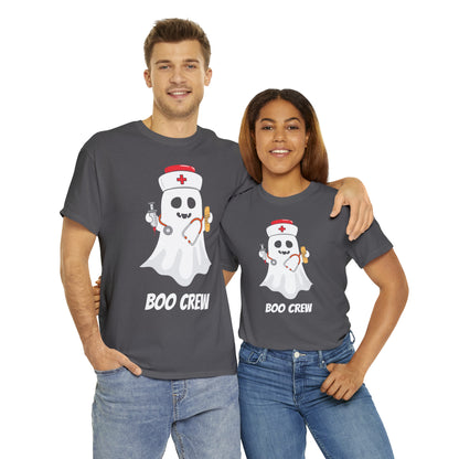 Boo Crew Medical Halloween Short Sleeve Tee