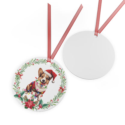 Cardigan Welsh Corgi Dog in Lights Ornament
