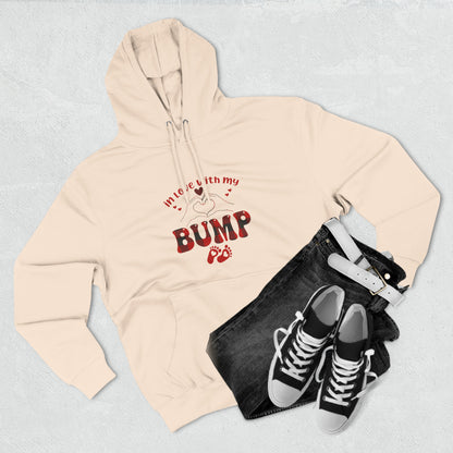 In Love With My Bump Valentine Pullover Hoodie