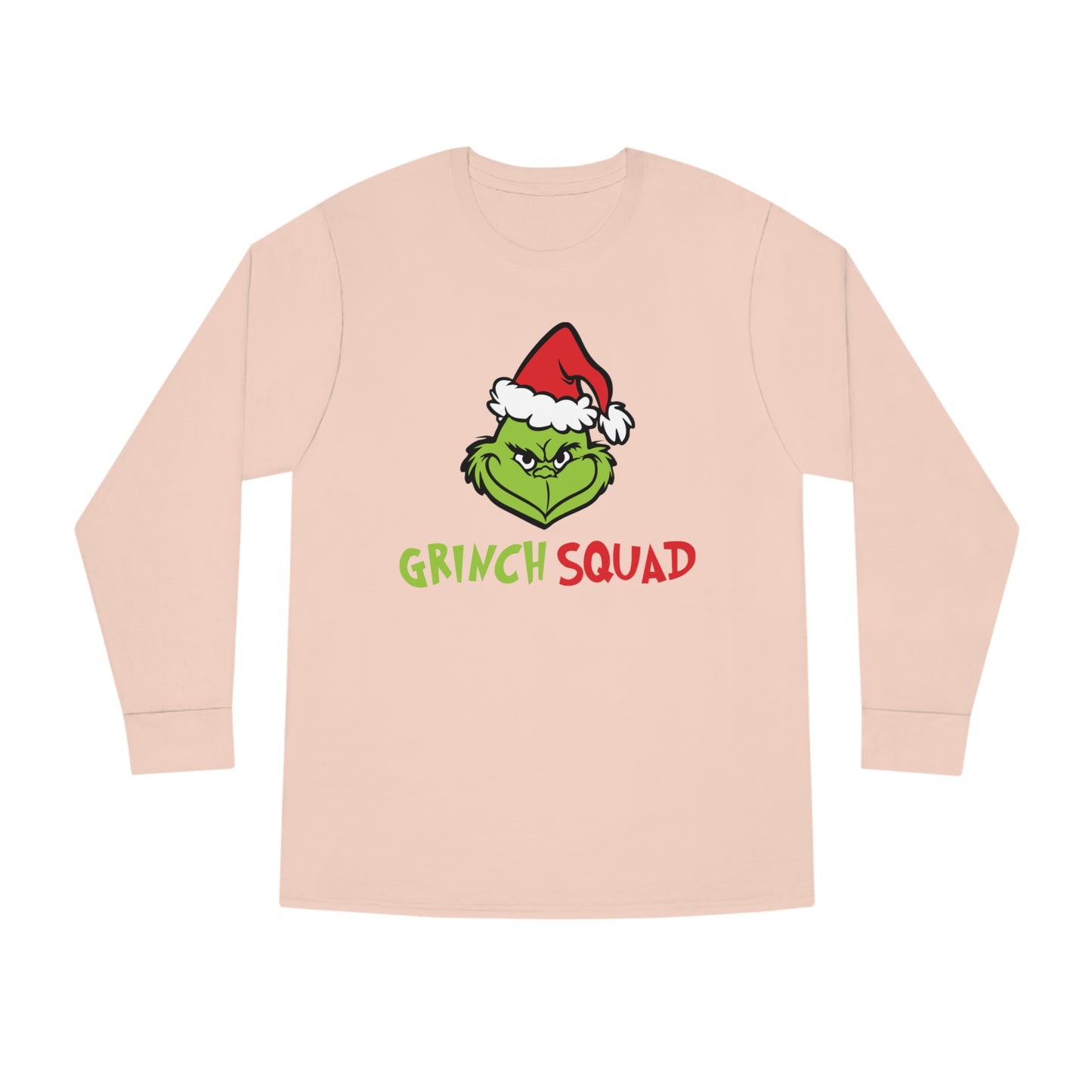 Grinch Squad Christmas Long Sleeve T-Shirt