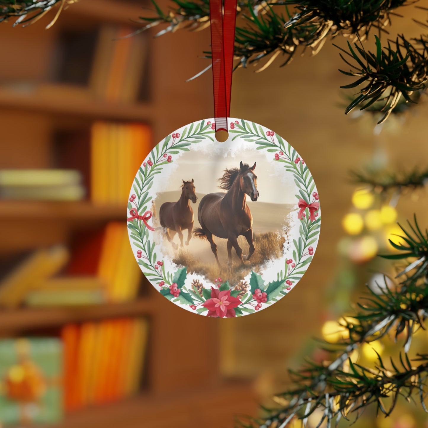 Horses Design 1 Ornament