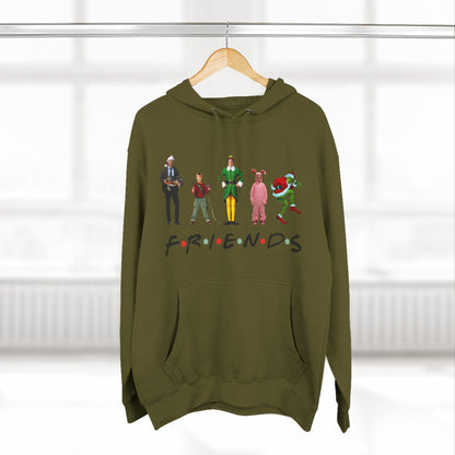 Friends Characters Christmas Pullover Hoodie