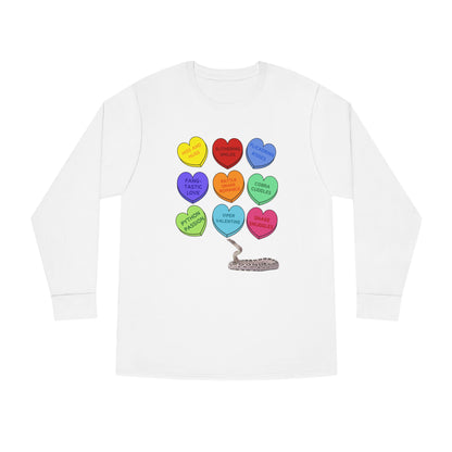 Snake Sweethearts Valentine Long Sleeve T-shirt