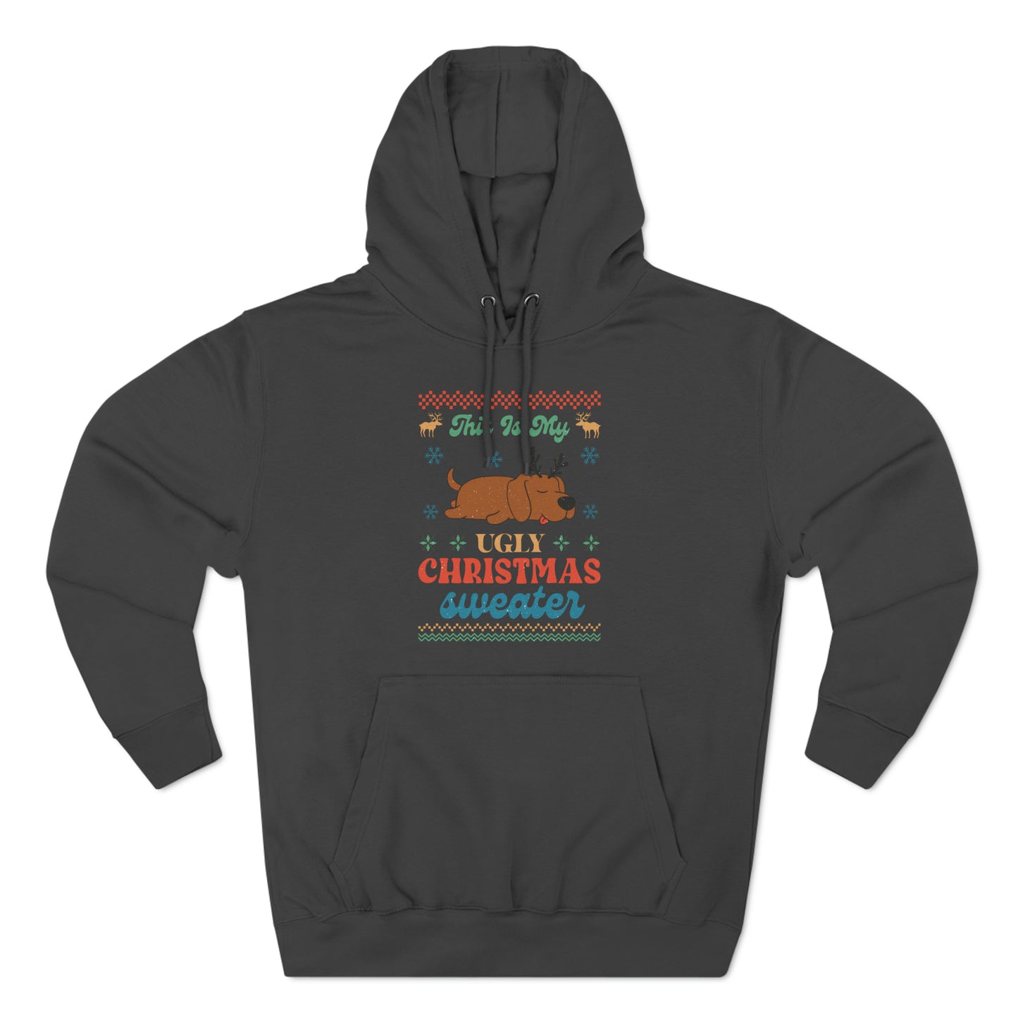 Labrador This is My Ugly Christmas Sweater Pullover Hoodie