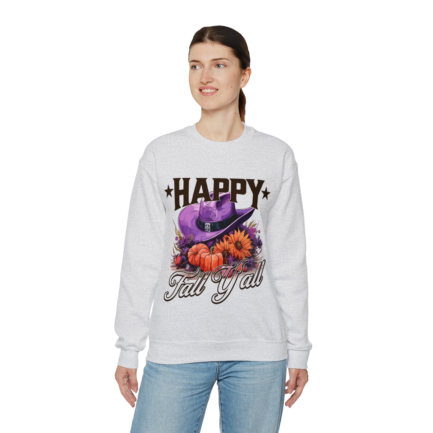 Happy Fall Y'All Halloween Sweatshirt