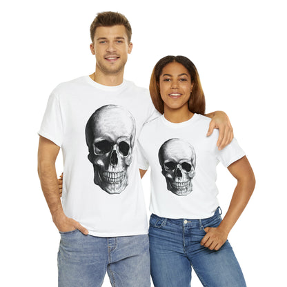 Large Skull Halloween Short Sleeve Tee