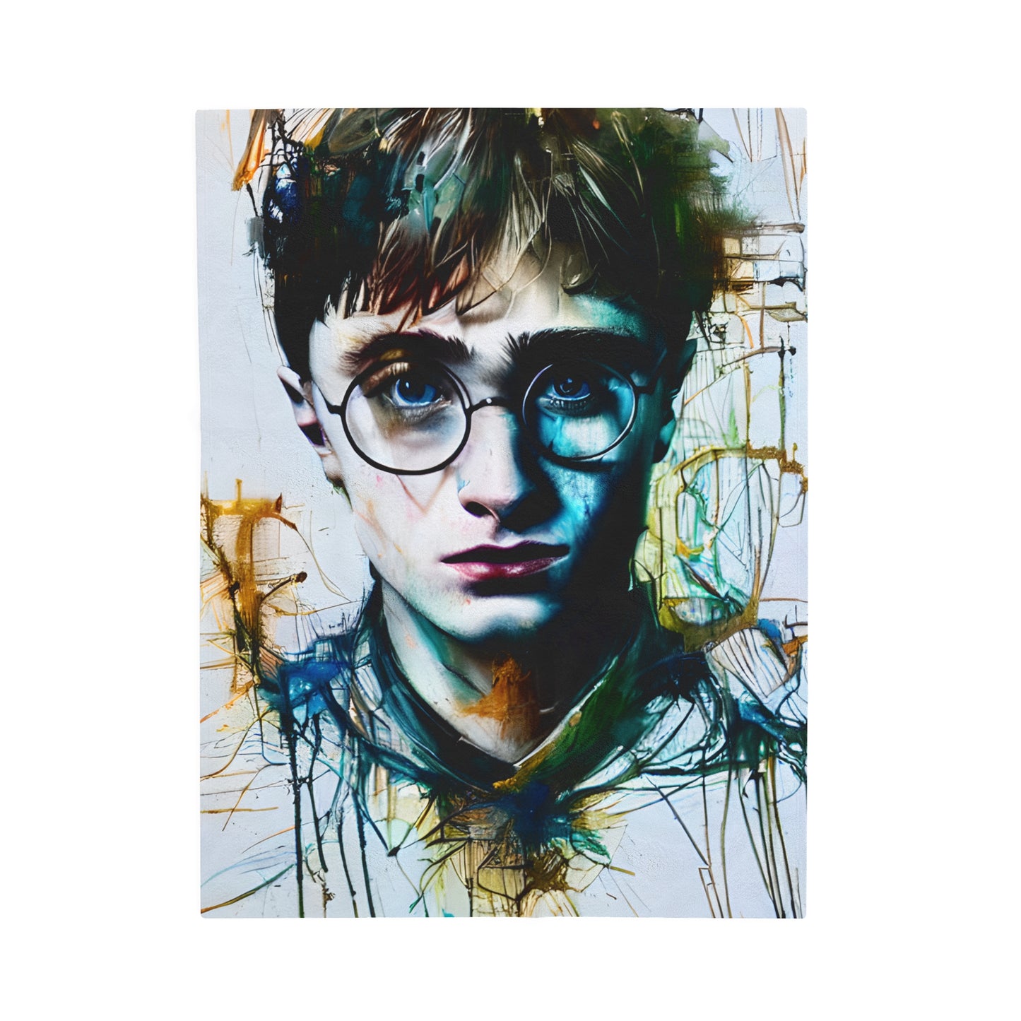 Harry Potter Abstract Blanket