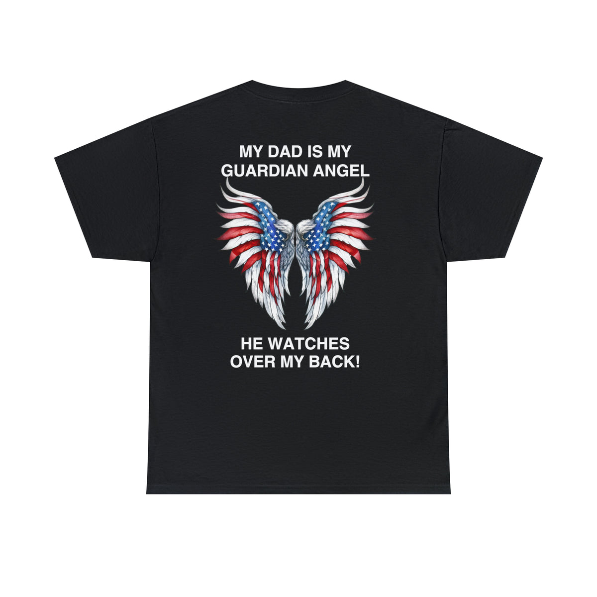 My Mom/Dad is My Guardian Angel Short Sleeve Tee