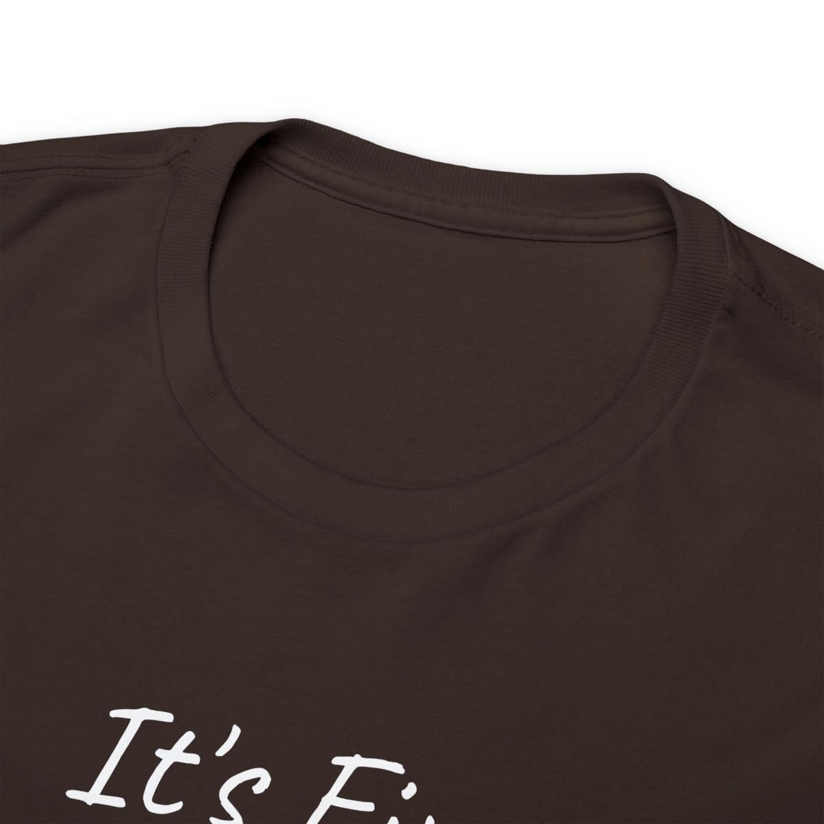 Its Fine Everythings Fine Rabbit Shirt Unisex Heavy Cotton Tee