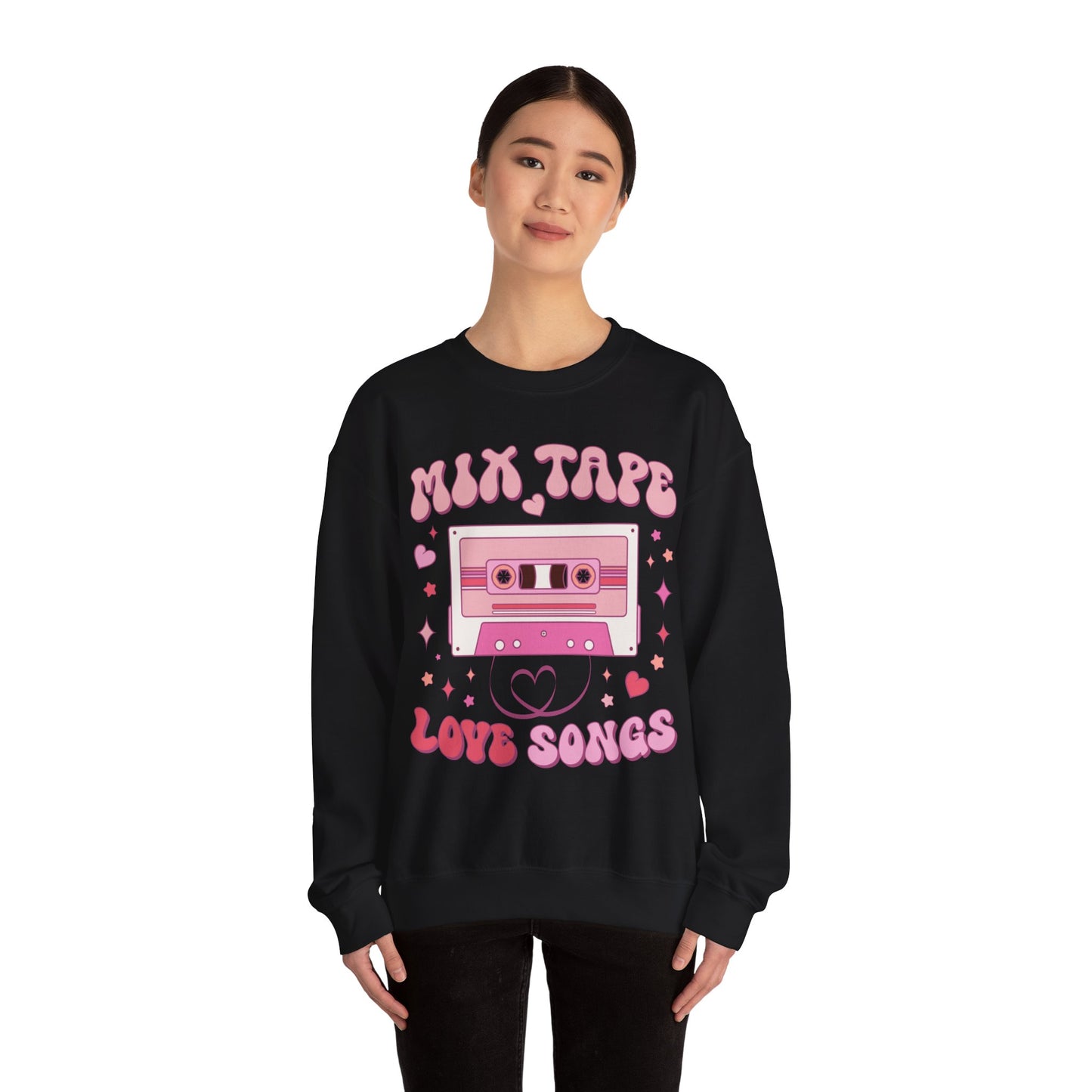 Mix Tape Love Songs Valentine Sweatshirt