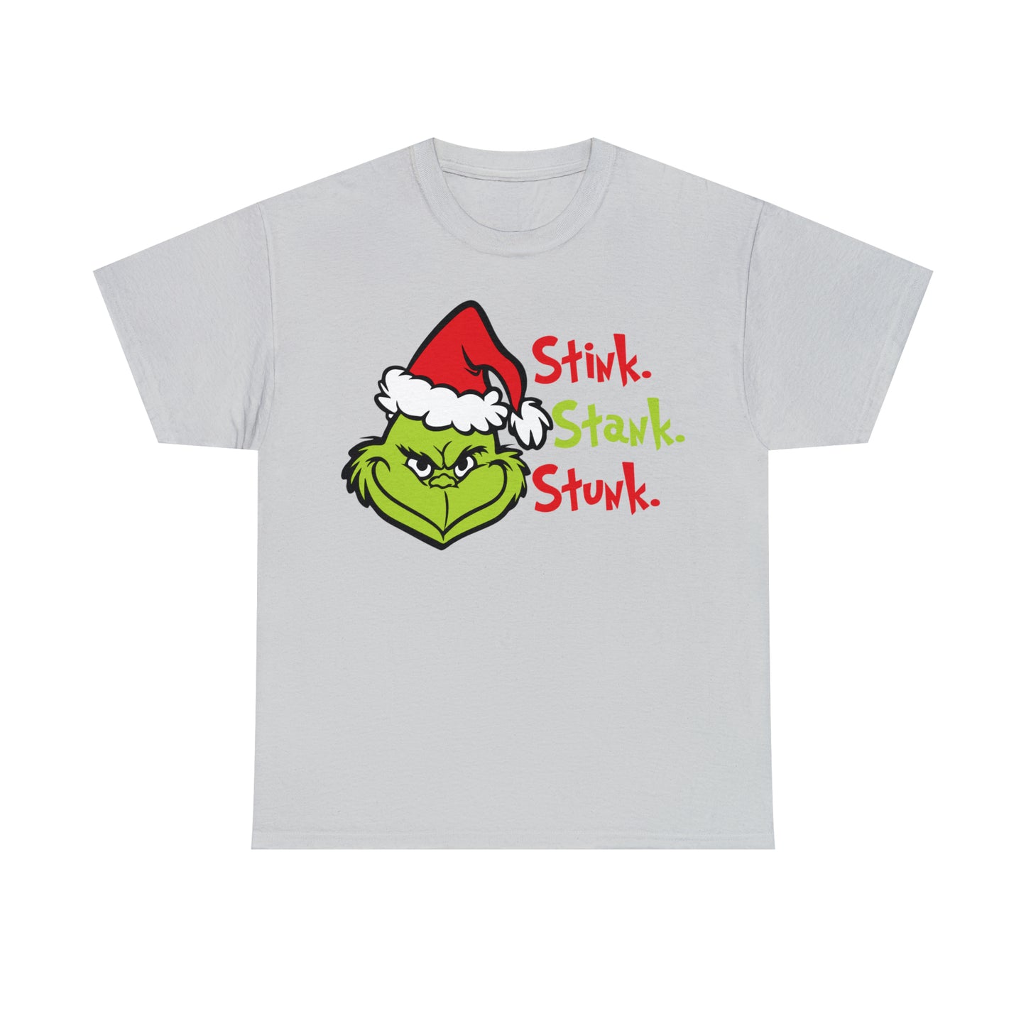 Grinch Stink Stank Stunk Christmas Short Sleeve Tee