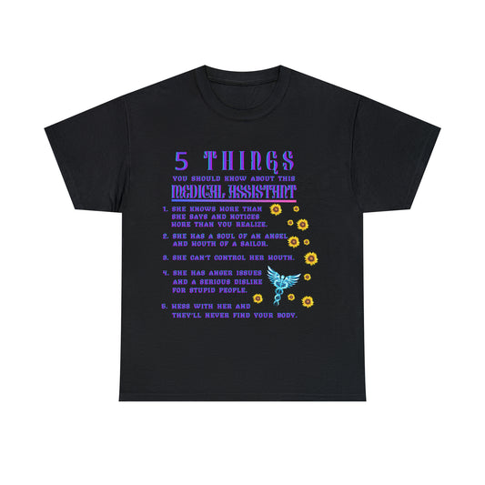 5 Things You Should Know MA Design 2 Short Sleeve Tee