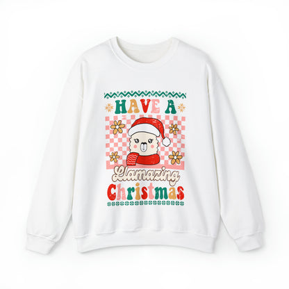 Have a Llamazing Christmas Ugly Sweater Sweatshirt