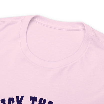 Thick Thighs And Spooky Vibes Witch Hat Halloween Short Sleeve Tee