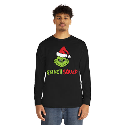 Grinch Squad Christmas Long Sleeve T-Shirt