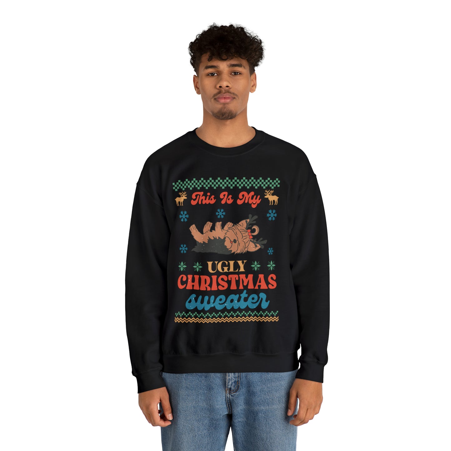 Yorkshire Terrier Yorkie This is My Ugly Christmas Sweater Sweatshirt