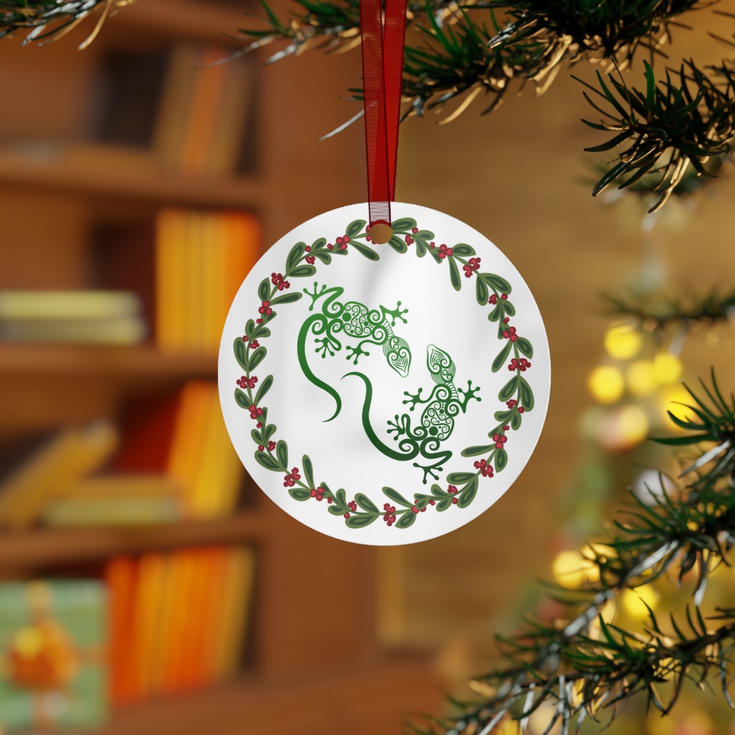 Lizards Reptile Christmas Ornament