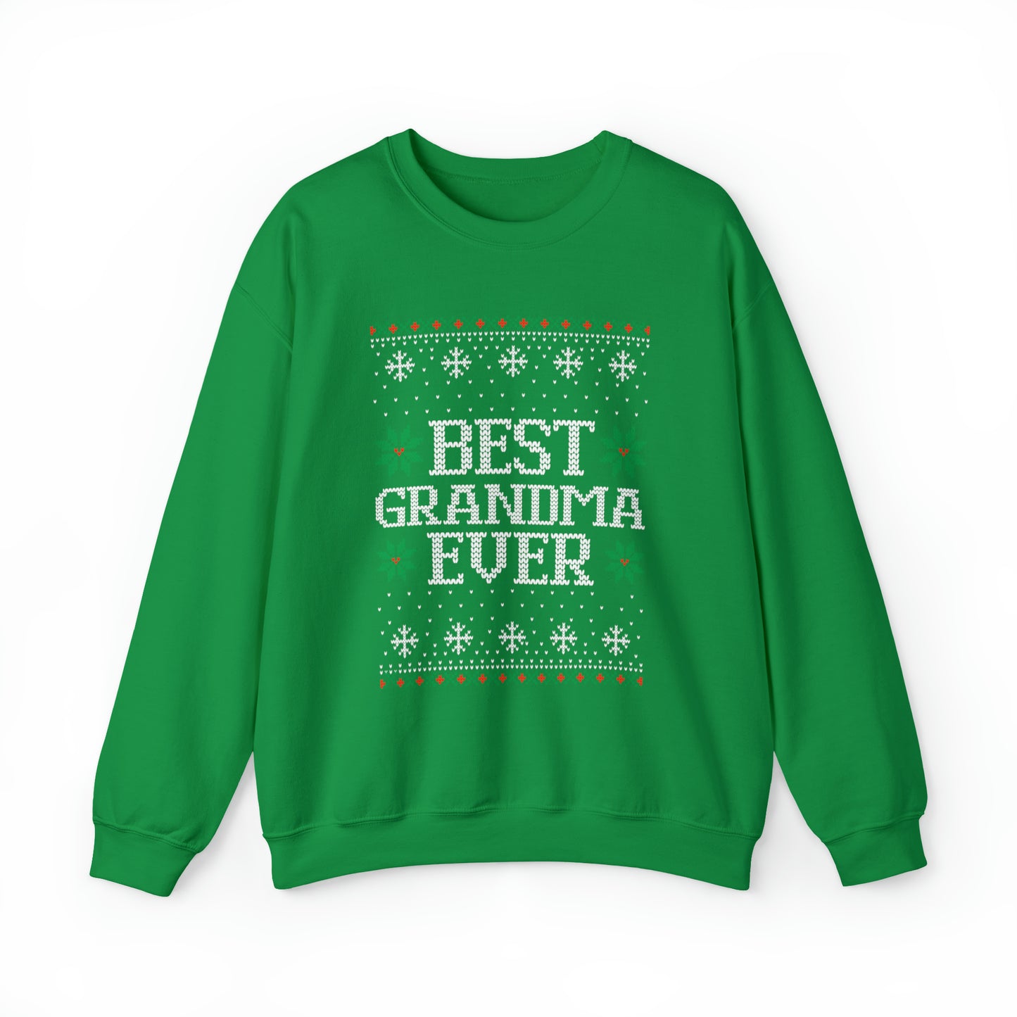 Best Grandma Ever Christmas Ugly Sweater Sweatshirt