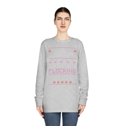 Merry Flocking Christmas Ugly Christmas Sweater Long Sleeve T-shirt