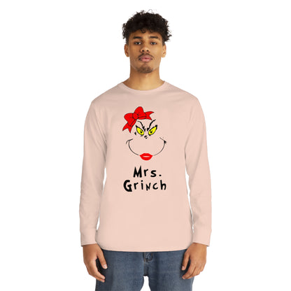 Mrs Grinch Christmas Long Sleeve T-Shirt