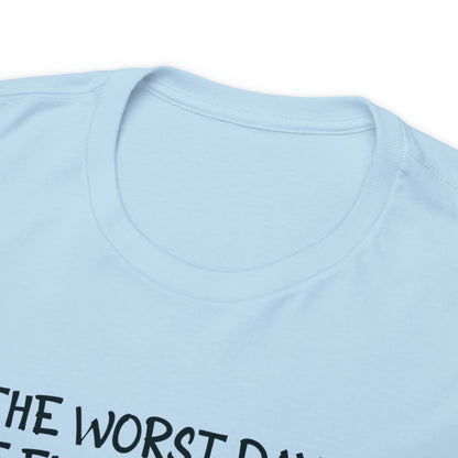 The Worst Day of Fishing Beats the Best Day of Anger Management Classes Short Sleeve Tee