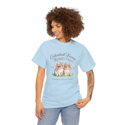 Easter Cottontail Farms Rabbit Feed Short Sleeve Tshirt