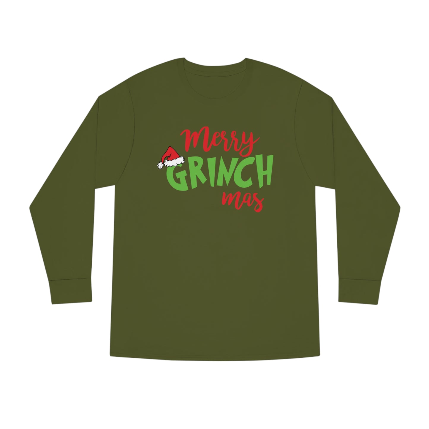 Merry Grinchmas Christmas Long Sleeve T-Shirt
