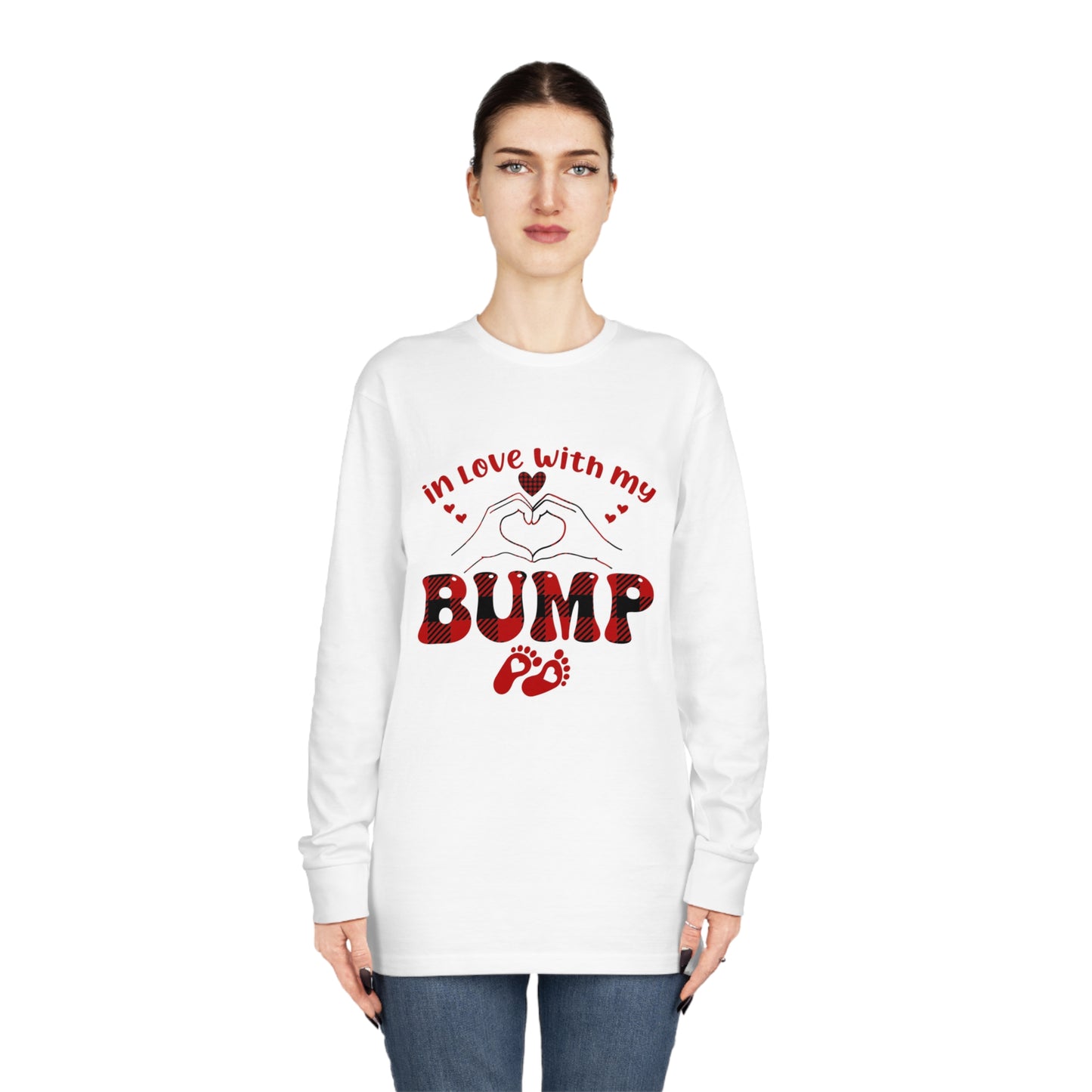 In Love With My Bump Valentine Long Sleeve T-shirt