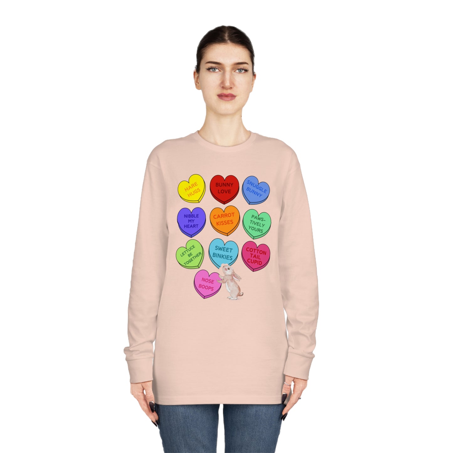 Bunny Sweethearts Valentine Long Sleeve T-shirt