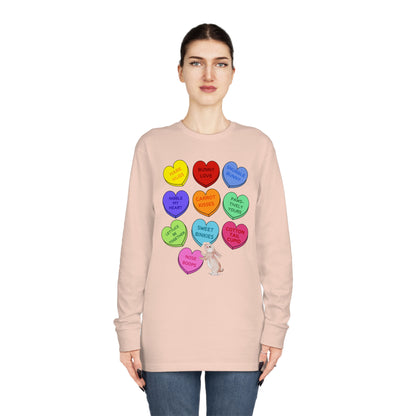 Bunny Sweethearts Valentine Long Sleeve T-shirt