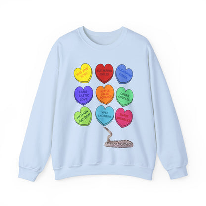 Snake Sweethearts Valentine Sweatshirt