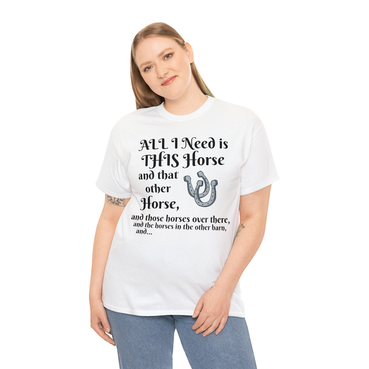 All the horses shirt Unisex Heavy Cotton Tee