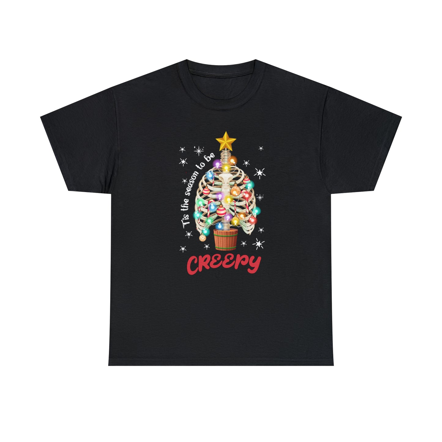 Tis The Season to be Creepy Christmas Short Sleeve Tee