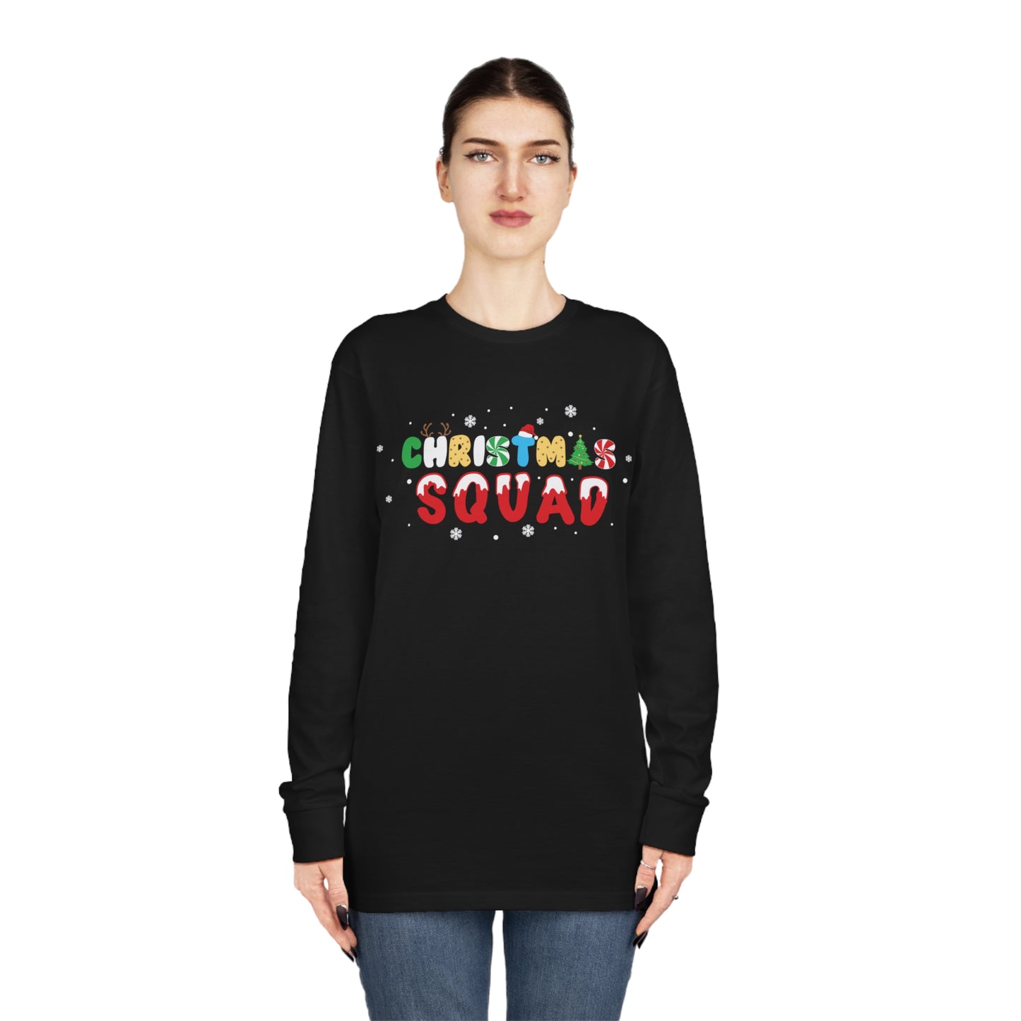 Christmas Squad Christmas Long Sleeve Tee