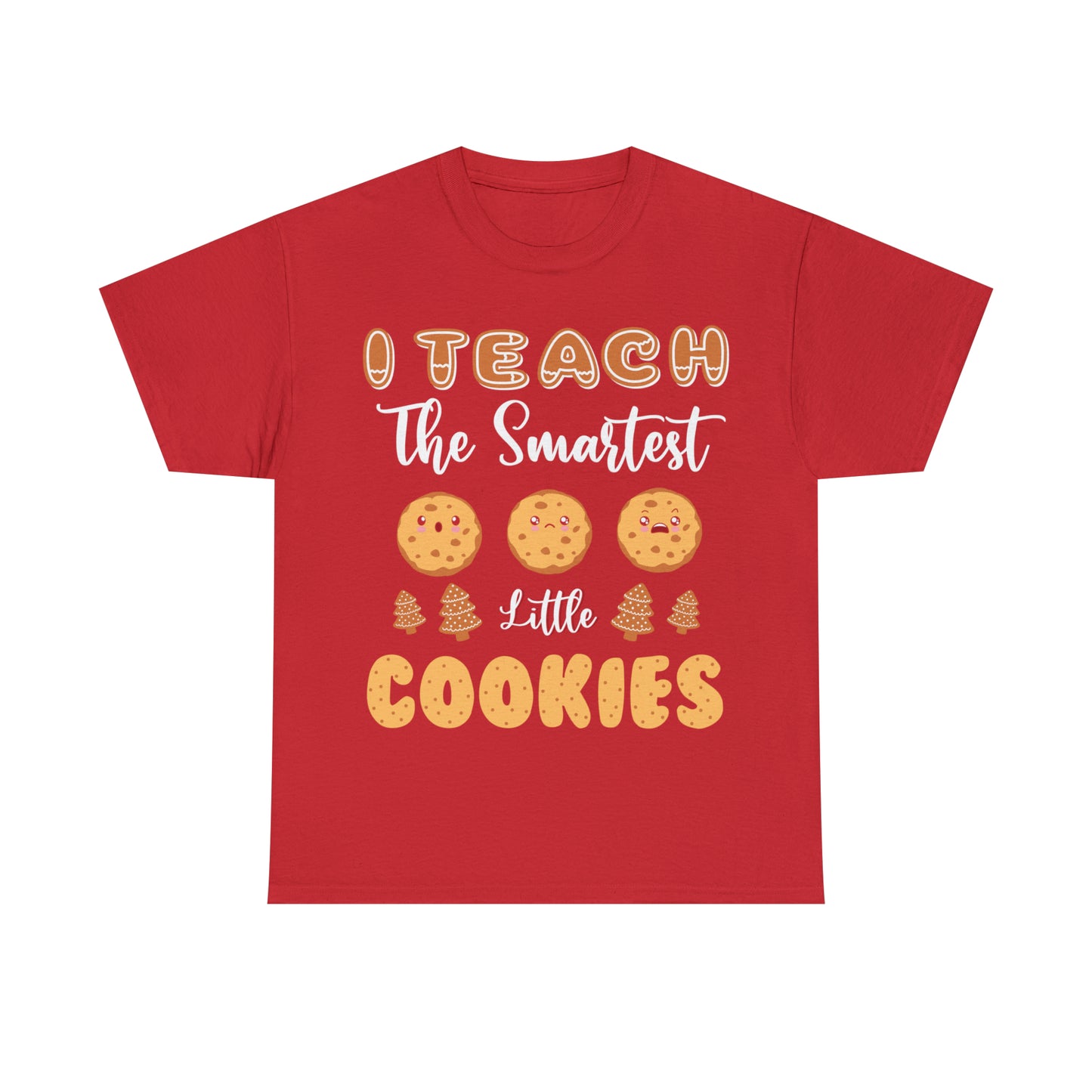 I Teach The Smartest Little Cookies Christmas Short Sleeve Tee