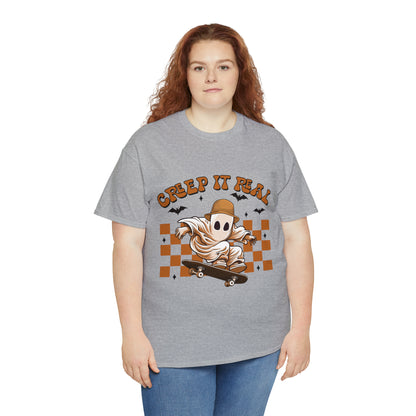 Creep It Real Ghost Halloween Short Sleeve Tee