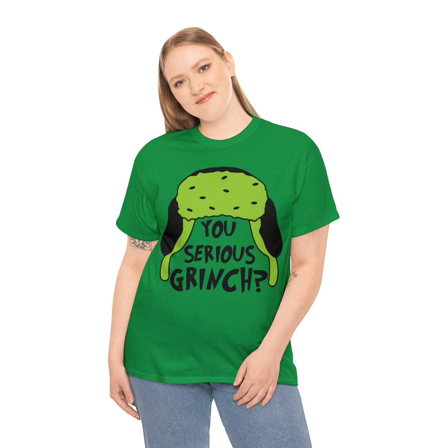 You Serious Grinch? Christmas Short Sleeve Tee