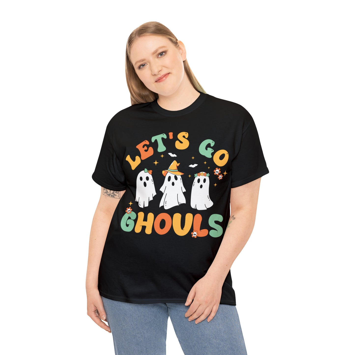 Let's Go Ghouls Halloween Short Sleeve Tee