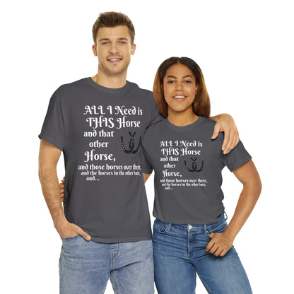 All the horses shirt Unisex Heavy Cotton Tee