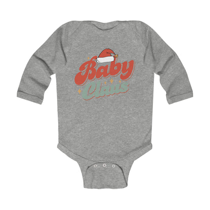 Baby Claus Family Christmas Infant Long Sleeve Bodysuit