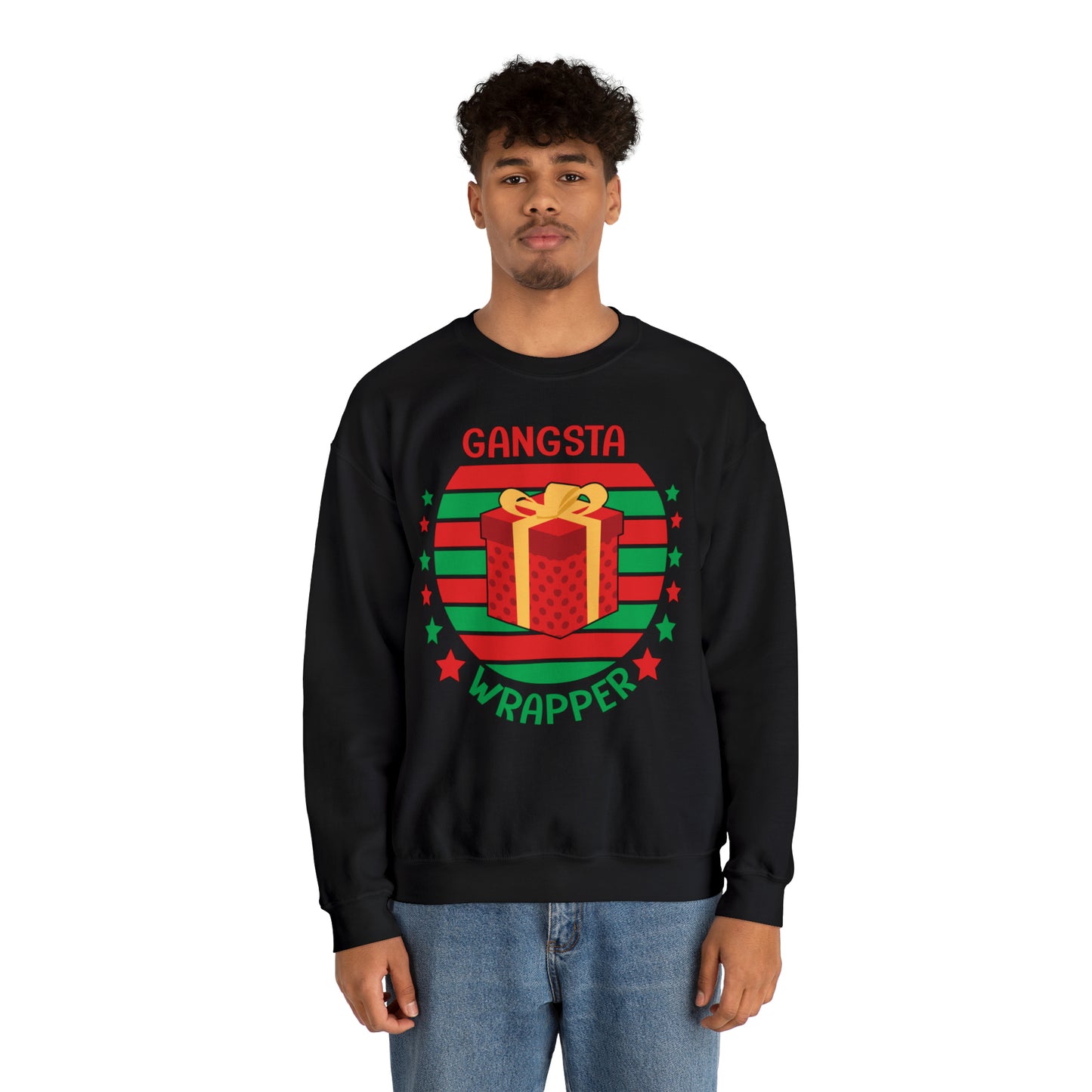 Gangsta Wrapper Christmas Sweatshirt