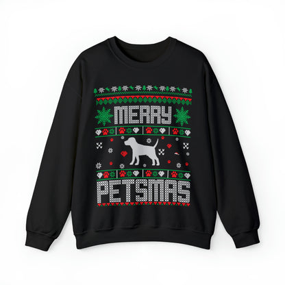 Merry Petsmas Christmas Ugly Sweater Sweatshirt