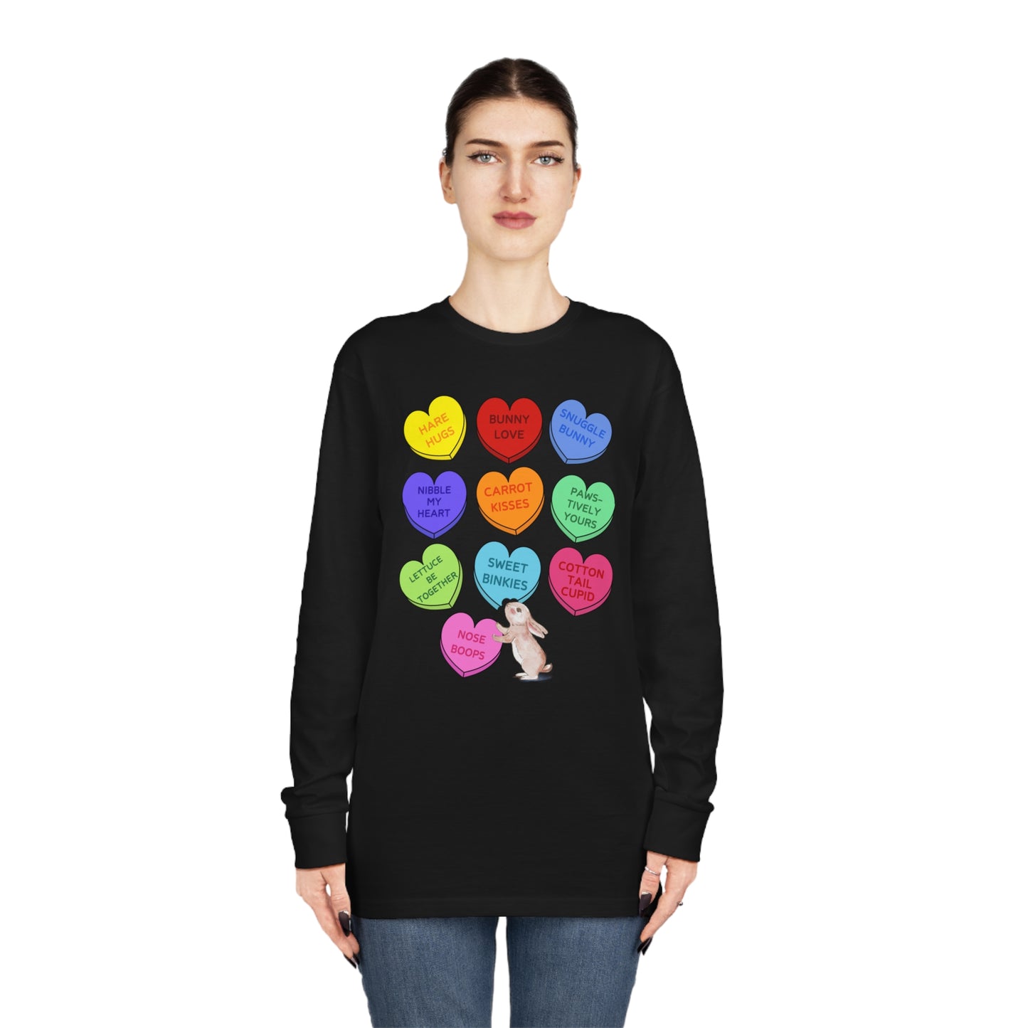 Bunny Sweethearts Valentine Long Sleeve T-shirt