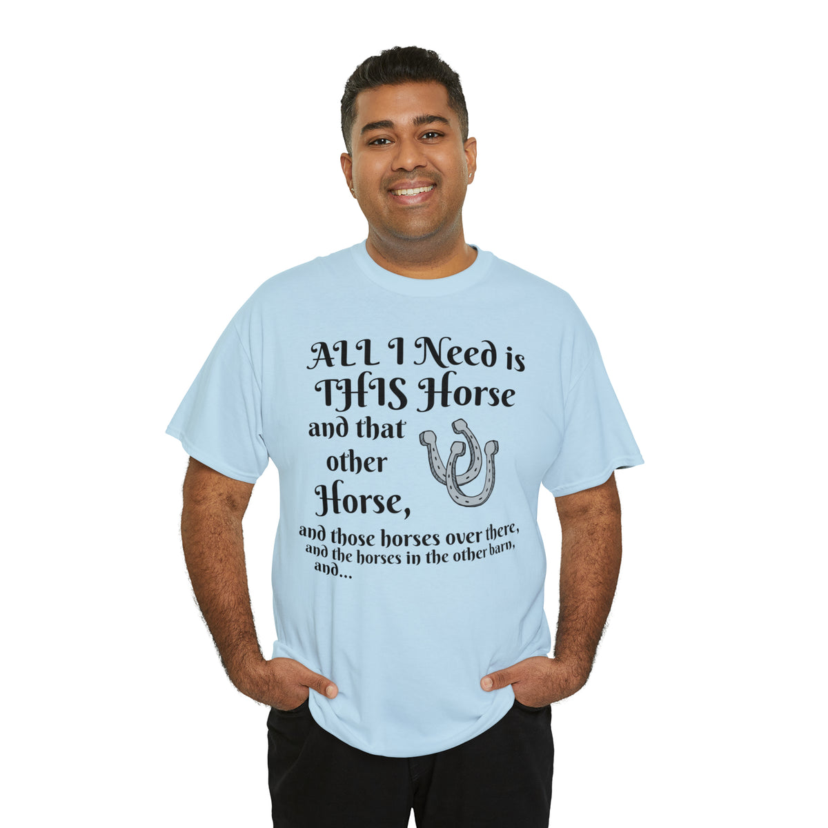 All the horses shirt Unisex Heavy Cotton Tee