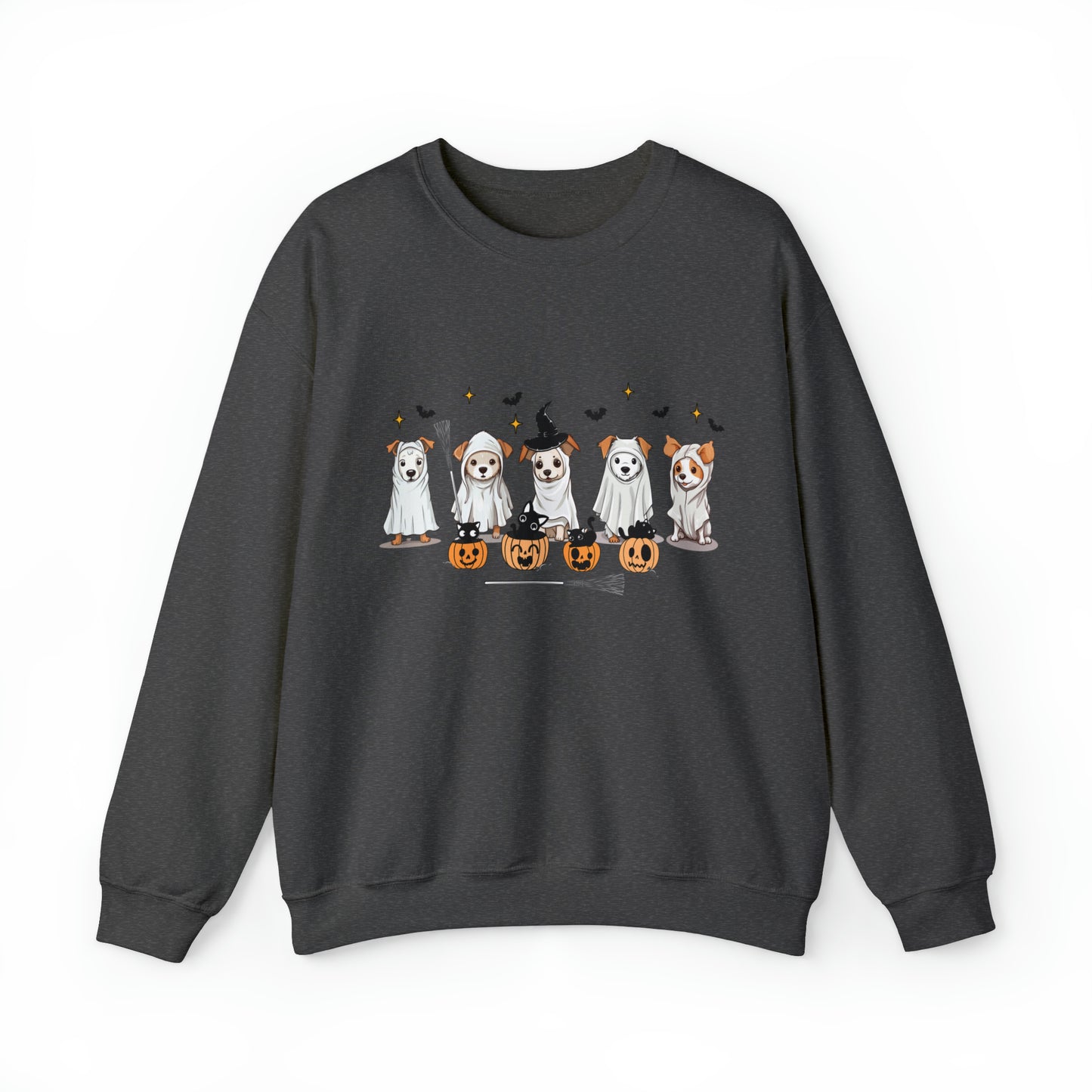 Puppy Ghosts Halloween Sweatshirt