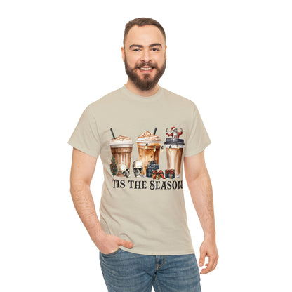 Skeleton Latte Christmas Short Sleeve Tee