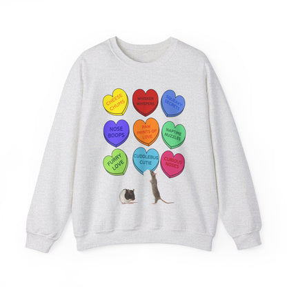 Rat Sweethearts Valentine Sweatshirt